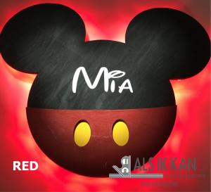 mickey red